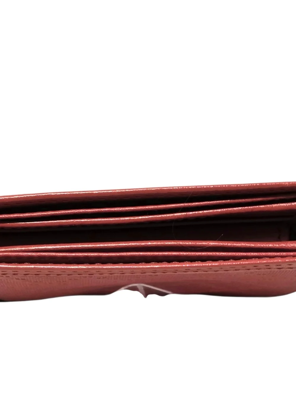 Gucci Diamante Men's Bifold Wallet Geometric Diamond Pattern Red Leather New